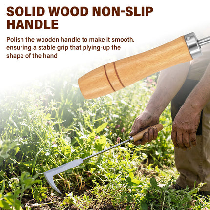 Garden Patio Brick Cracks Stone Cracks Corner Crevices Weed Whacker Gardening Lawn Mower Cleanup Weed Puller L-shaped Scythe