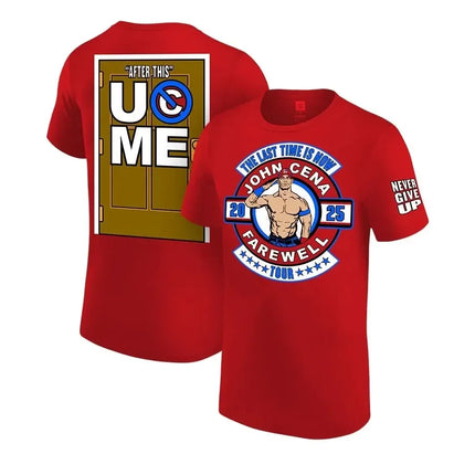 John Cena Wrestling Men's T-Shirt Summer Outdoor Sports Fitness Unisex Tops Casual O-Neck Short Sleeve Tee Casual Men Clothing