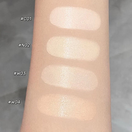 Flower Know Makeup Base Garden Air Cushion Foundation CC Cream Skin Friendly Concealer Makeup Moisturizing Natural Coverage