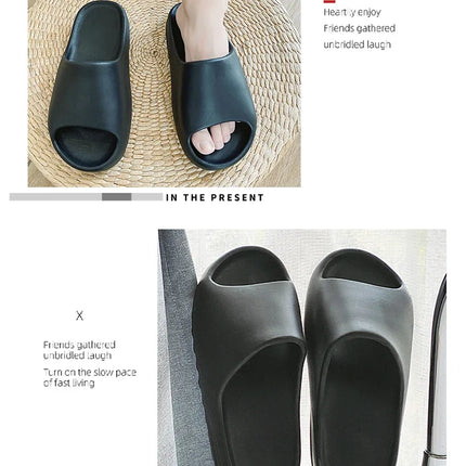 Hot sales Coconut Slippers Cloud Thick-soled Sandals Summer Fashion Soft Bottom Beach Men Slippers Women's Sandals EVA Slides