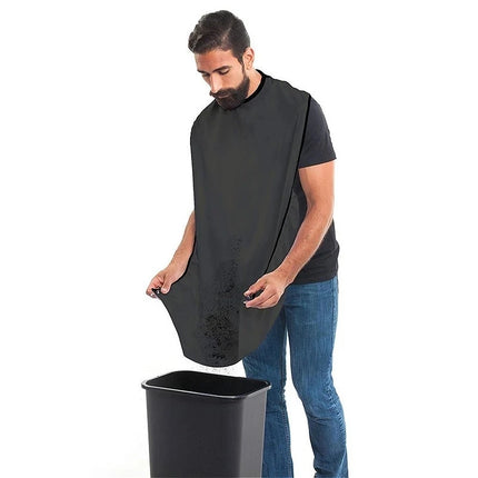 Men's Shave Beard Collector Non-Stick Beard Shaving Cape With Strong Suction Cup Men Gift Beard Gathering Cloth Bib Apron