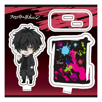 Bl Game Slow Damage Anime Towa Taku Rei Izumi Kei Madarame Ryo Fujieda Acrylic figure stand Plate Cosplay Prop Decor keychain