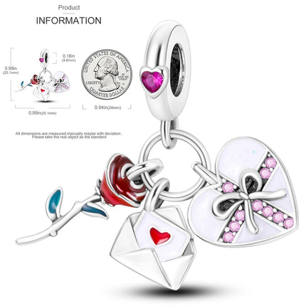 New 925 Sterling Silver Charms Beads Sunflower Flower Daisy Original Charm Pendant Fit Charm Bracelets DIY Jewelry Birthday Gift