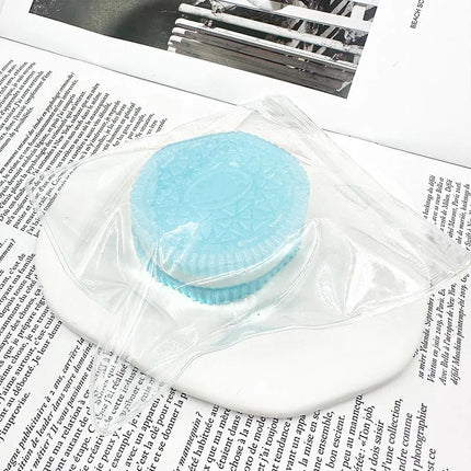 Squishy Stress Relief Toy Hamburger Pinching Cookies Decompression Venting Toy Anxiety Relaxation Office Desktop Accessory