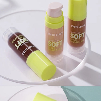 Flawless All Day: 8 Color Waterproof Concealer Foundation For Women Makeup Full Coverage Long Lasting Moisturizing