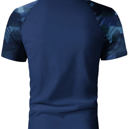 2026 Summer Men's Polo Shirt 3D Printed Pattern Breathable Lightweight Comfortable Casual and Fashionable Outdoor Men's Clothing