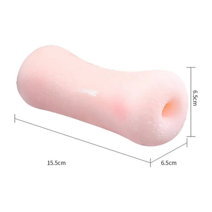 Daily Leisure Manual Male Intimate Cup Lightweight Portable Design Easy Operation Realistic Texture Reusable