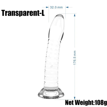 Soft Realistic Anal Dildo Butt Plug Prostate Massager Adult Gay Anal Beads Stimulation G-spot Clitoral Sex Toys for Men Women