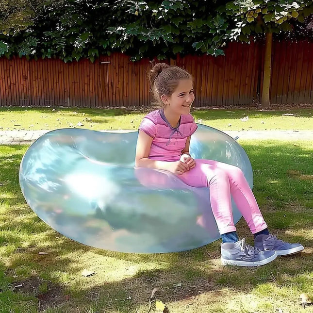 2PCS 80cm Inflatable Bubble Balls,Water Balloons for Toddler Outdoor Toys,Beach Ball for Kids Yard Games Summer Water Gift