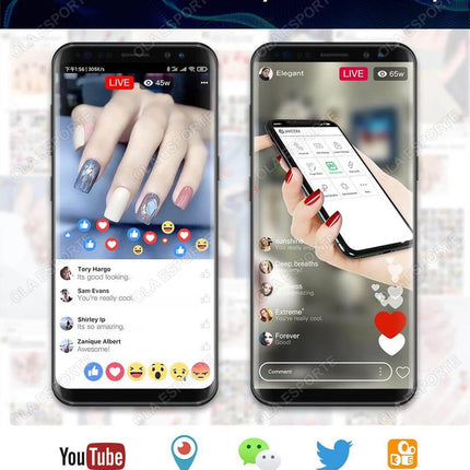 NEW NFC Smart Nail Chip SOS Virtual Call Fitness Supervision Function GPS Tracker Device Mini Tracker Smart Chip For Android IOS