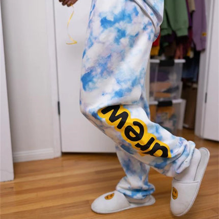Drew House New Pants Gym Women House Sportswear Tracksuit House Bottoms Skinny Sweatpants Trousers Pants Gyms Pants