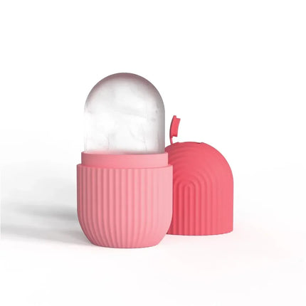 Silicone Ice Face Roller Beauty Lifting Ice Ball Face Massager Contouring Eye Roller Facial Treatment Reduce Acne Skin Care