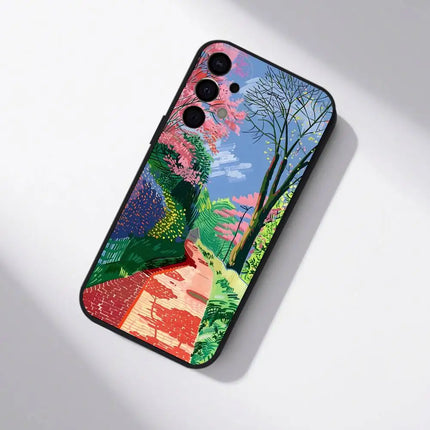 David Hockney Art For Samsung Phone Case S26,S25,S24,S21,S22,S23,S30,Ultra,S20,Plus,Fe,Lite,5G Black Cover