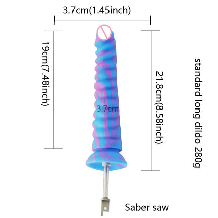 Sex Machine Sav Elastic Contraction Adapter for V-U-LOCK Attachments Dildo Saber Jigsaw Reciprocating Saw A Large Animal Dildo