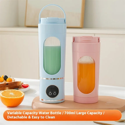2026 New Upgrade New Household Charging MINI Portable Juice Maker Blender 700ML Large Capacity Digital Display Juice Cup 12-Blad