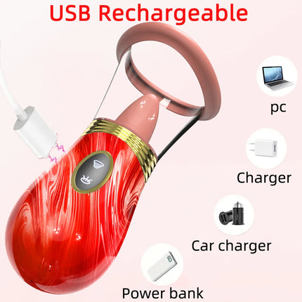 Sucking Vibrator Sex Toy for Women Clit Sucker Tongue Licking Removable Cup G Spot Nipple Vagina Clitoral Oral Vacuum Stimulator
