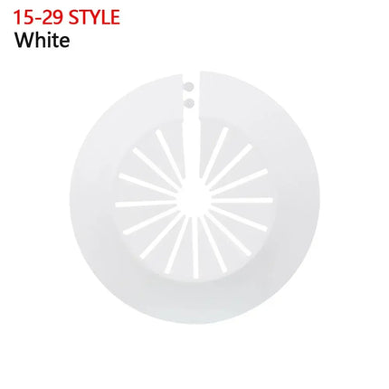 1Pc Plastic Wall Hole Pipe Collars Cover Shower Faucet Angle Valve Pipe Plug Decoration Cover Kitchen Bathroom Faucet Accessory