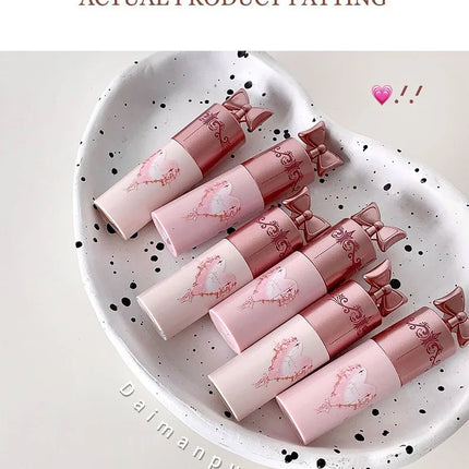 White Pink Liquid Brightening Concealer Matte Face Highlight Stick Cover Acne Spot Dark Circles Moisturizing Concealer Makeup