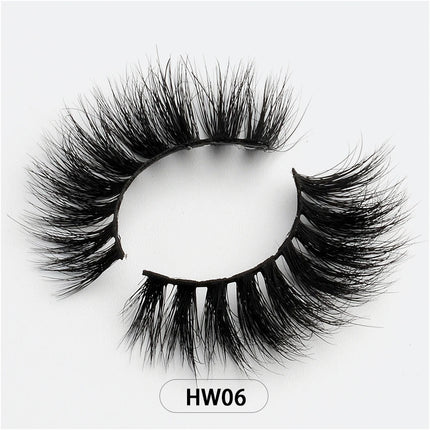 Dropshipping Wholesale Natural Wispy 3d Mink False Lashes Makeup Mink Fake Eyelashes With Soft Band Make-up For Women