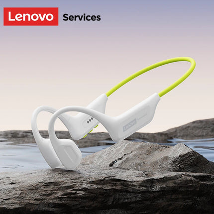 Lenovo S106 True Bone Conduction Headset Bluetooth 6.0 IPX8 Waterproof Headphones 32GB MP3 HIFI Earphones With MIC For Swimming