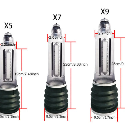 Male Penis Pump Water Vacuum Pump For Men Penis Enlargement Pump Dick Extender Cock Exercises Pump Glans Trainer Adults Sex Toys