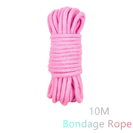 4 Colors  Fetish Exotic Shibari Accesories of Handcuffs Bondage Rope for Men Women Slave Role Play Binder Restraint Touch Fun