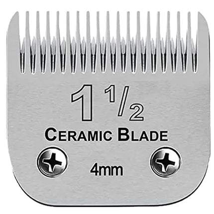 Detachable Pet Dog Cat Grooming Clipper Ceramic Blade Compatible with Most Andis,Oster A5,Wahl KM10 Series Animals Clippers