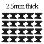 20pcs 2.5mm black