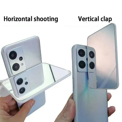 Smartphone Camera Mirror Reflection Clip Kit Mobile Phone Reflection Camera Clip Selfie Reflector Mobile Phone Shooting Supplies