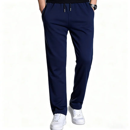 Thin Men's Sweatpants Joggers Pant Sport Tracksuit Wide Leg Straight Trouser Plus Size 5xl 6xl 7xl Sportswear 2025 Spring Z1A1