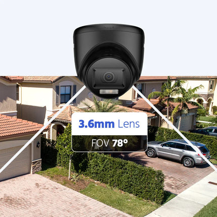 ANNKE 1080P HD-TVI Security Camera Kit 4PCS 2MP Bullet Outdoor Weatherproof Housing 66ft Super Night Vision Smart IR CCTV Camera