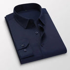 2XL / Long-sleeved dark blue (no pockets) 5618A