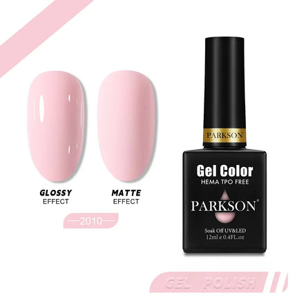 Parkson 12ml Nail Gel Polish TPO HEMA Free Glitter Semi Permanent Soak Off UV LED Long Wear Ultra Diamond Top Coat Varnish