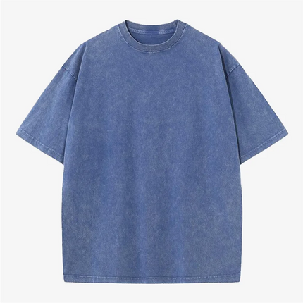 Custom T-shirt free print logo images vintage wash design tees pure cotton cultural shirts men's women's batik wax print Fabric