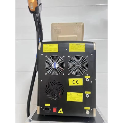 Soprano  Best Hair Removal Laser Brand New Black Ice Platinum Cooling System 808nm Diode Laser Hair Removal Machine 4 Wavele