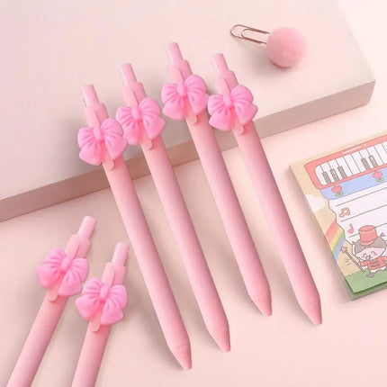 * 5PCS Pink Black Cute Butterfly Pen For Birthday Wedding Valentine's Day Carnival Celebration Party Favor Gift Bag Filler Prize