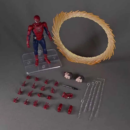 New Hot Mafex No.241 Spider Man Toby Maguire Heroes Have No Return Friendly Neighborhood Action Figure Model Toys Collectible