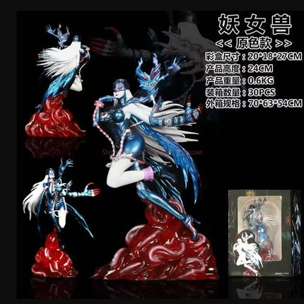 Lady Devimon Anime Figures Digimon 24cm Pvc Model Statue Collection Desk Ornament Decor Custom Gifts For Adult Anime Collectors
