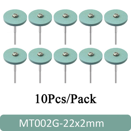 10Pcs High Quality Dental Ceramic Diamond Polishing Burs for Dentist Lab Quick Polishing Zirconia Porcelain Crown Tools