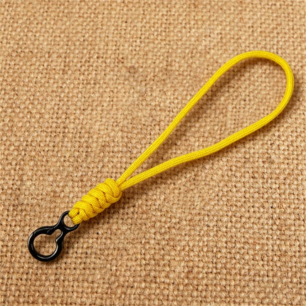 Outdoor Paracord Keychain with Trigger Snap Hook Hand-Woven Survival Camping Hiking Accessories for Car Keys Backpack EDC Gear