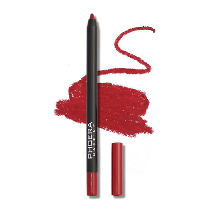 Matte Lipliner Pencil Sexy Nude Pink Red Contour Tint Lipstick Waterproof Lasting Non-stick Cup Moisturising Lip Makeup Cosmetic