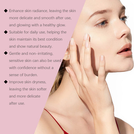 EELHOE Strawberry Makeup Remover Balm Deep Hydration Oil Control Refreshing Clean Skin Care for All Skin Types Cleansing Balm