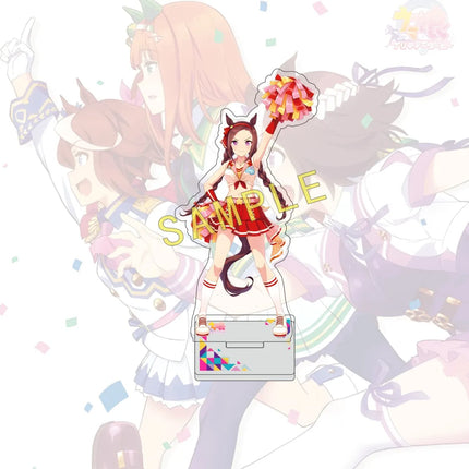 Anime Umamusume 15CM Acrylic Standee Character Special Kitasan Cute Model Decorative Desk Item Gift for Fans Keychain