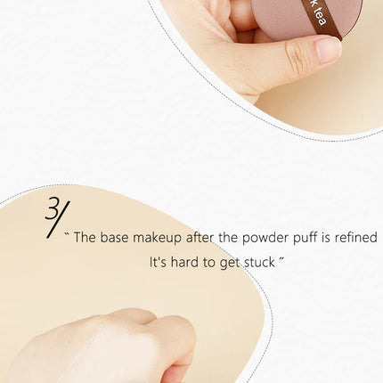 Single air cushion puff with canister powder puff set a box of 7 packs do not eat powder convenient storage beauty tools