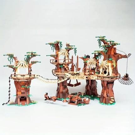 Cheapest Moc Village Bricks Building Blocks Compatible 1990pcs Space Wars Ucs Movie Dispaly Model Birthday Gifts for Teenage Toy