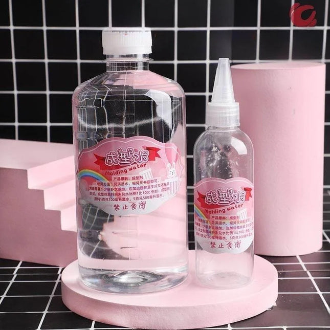 Slime Bubble Glue Fairy Shaping Water Magic Liquid Clay Making Substitute Borax Water Anti Stick Hand Pet Toy Set Universal