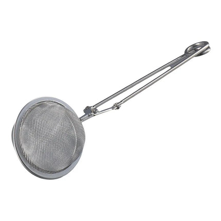 1PC Creative Stainless Steel Tea Ball Infuser Filter Squeeze Leaves Herb Mesh Strainer Tea Infuser Reusable Teapot Gadgets