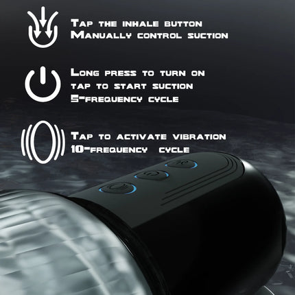 Automatic Male Sucking Mastubator Vibration Blowjob Machine Masturbation Cup Sex Toys Adult Goods for Men Masturbate Supplies