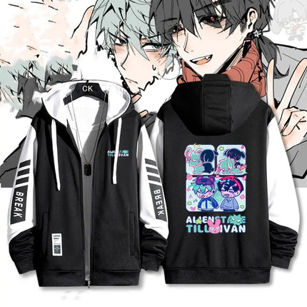 Anime Alien Stage Series Hoodies Print Coat Men's Clothing New in Hoodies & Sweatshirts Zip Up Hoodies Clothes for Man Women