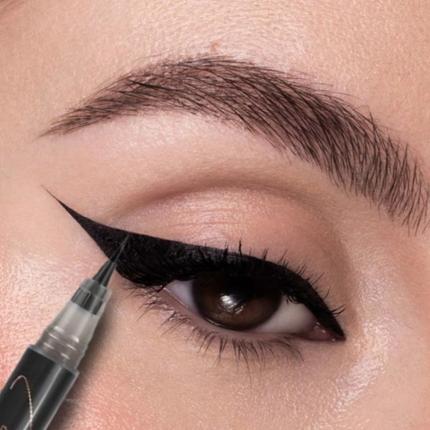Waterproof Long-lasting Eyeliner Pen Ultra-fine Liquid Eye Liner Black Brown Smooth Quick Drying Eyeliner Pencil Eye Makeup